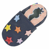 Colorful Star Dark Blue Parent Child Matching shoes-slippers