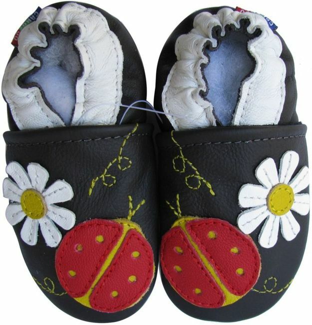 Ladybug Flower Dark Brown up to 6 Years Old