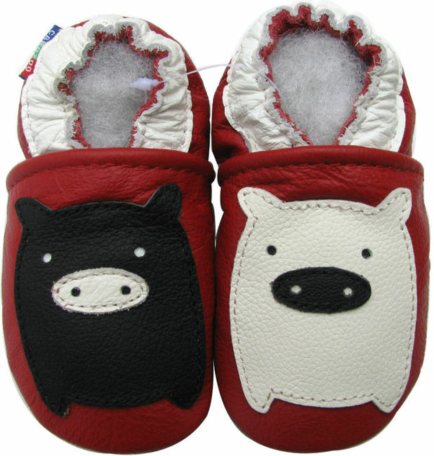 Black White Piggy Red up to 8 Years Old