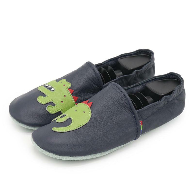 Crocodile Dark blue Women Slippers