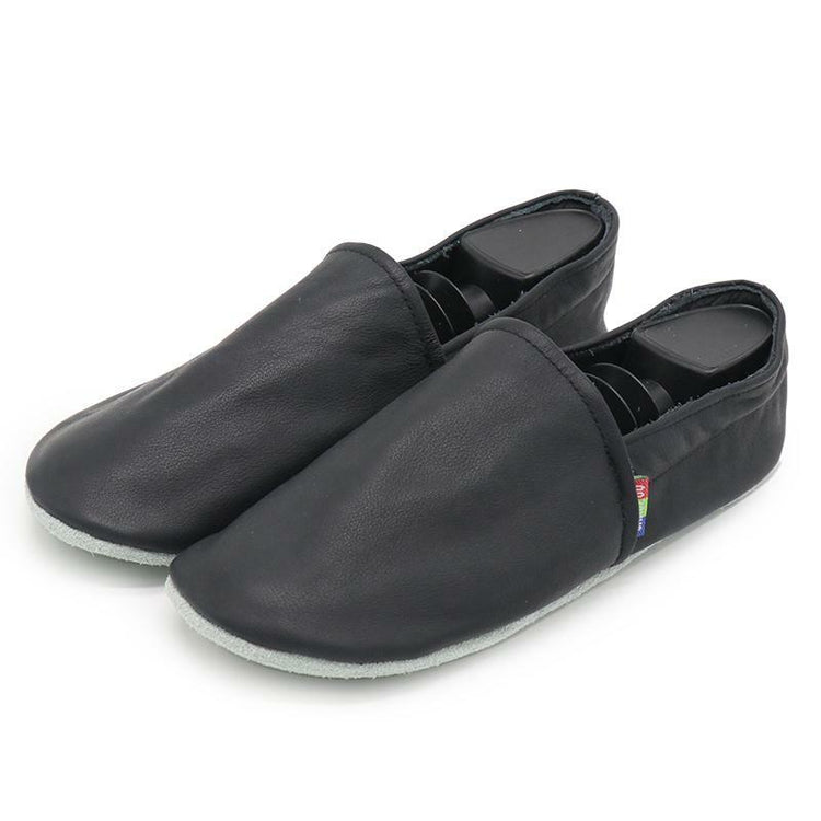 Solid Black Women Slippers