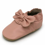 Bow Fringe Pink outdoor up to 4 Years Rubber sole
