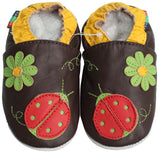 Green Flower Ladybug Brown S up to 4 Years Old