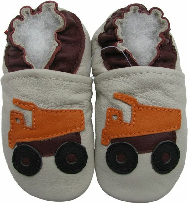 Dump Truck Cream up to Years Old – shoeszoo - Main Image