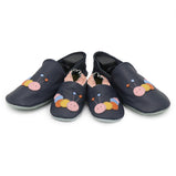 Caterpillar Dark Blue Parent-Child matching shoes- slippers